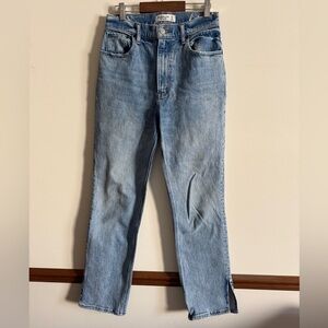 Abercrombie 90’s Straight High Rise Jeans Curve Love 26 / 2 short